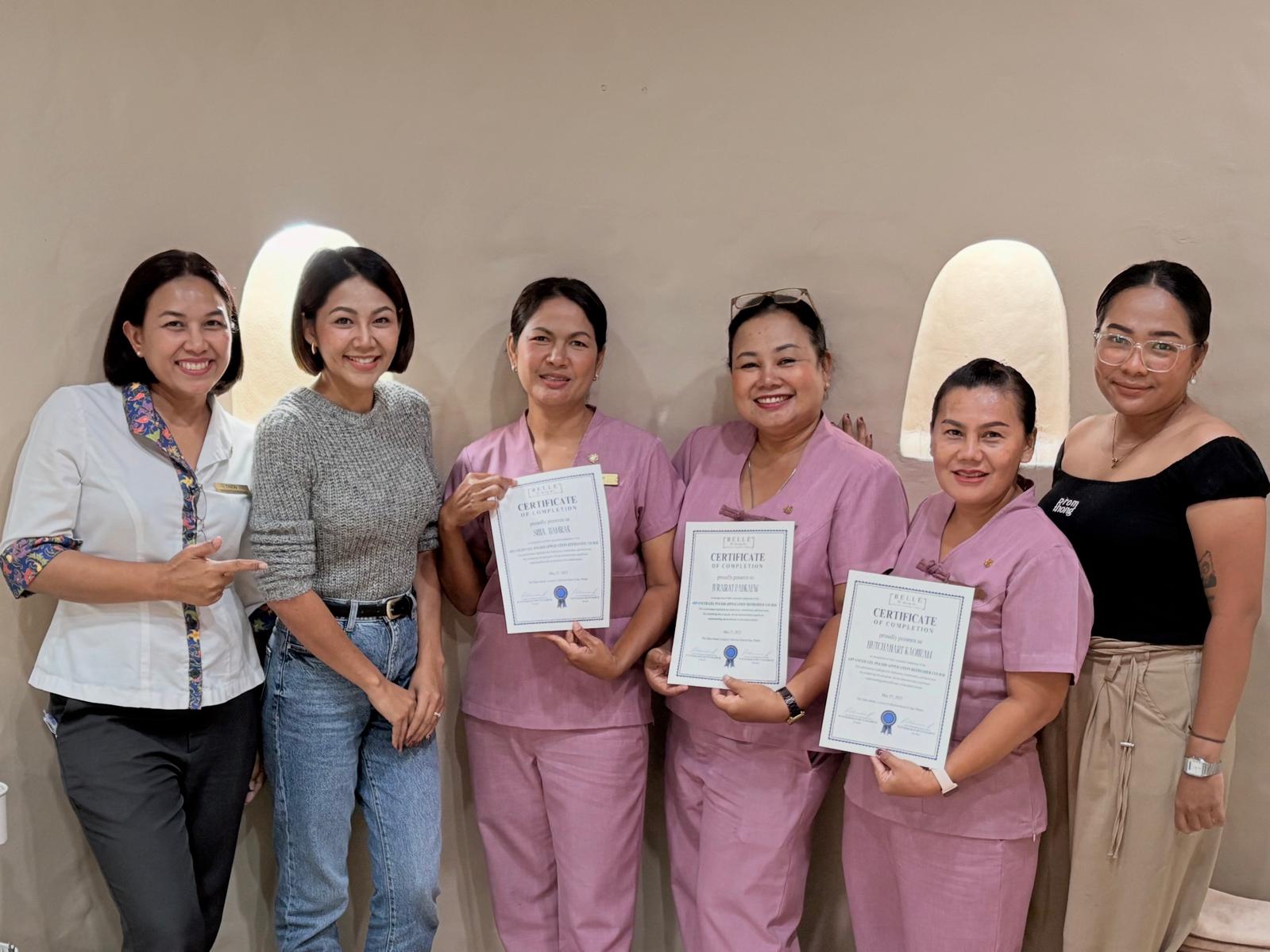 Corporate training graduates